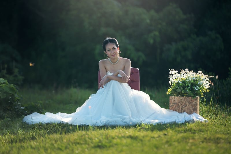 Galactic Bridal Gown
